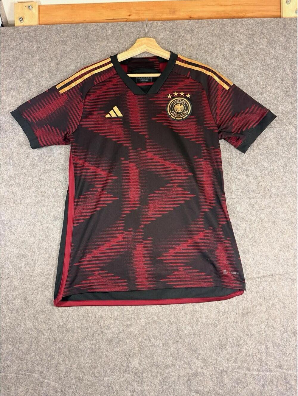 Adidas Germany Away Authentic 2022 World Cup Soccer Jersey Men’s Medium